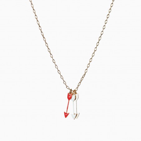 Collier Arrows lagon-cerise - Titlee Paris x Lucille Michieli