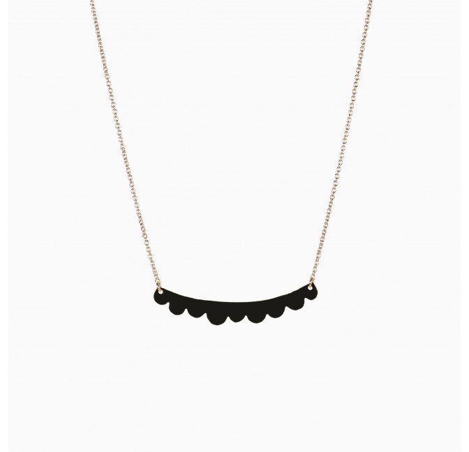 Mulberry necklace black - Titlee Paris