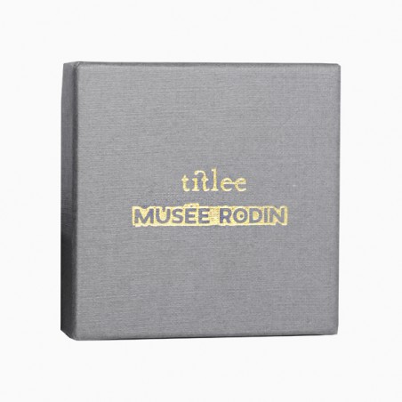 Exclusive grey and golden box - Titlee Paris x musée Rodin