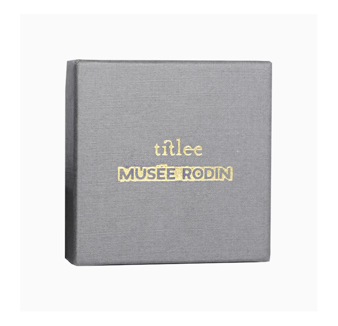 Exclusive grey and gold box - Titlee Paris x Musée Rodin