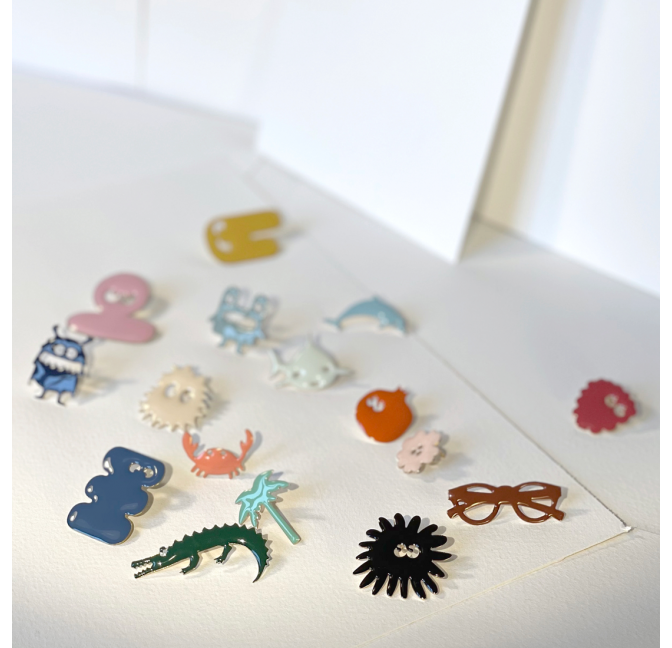 Lapel pins - Titlee Paris