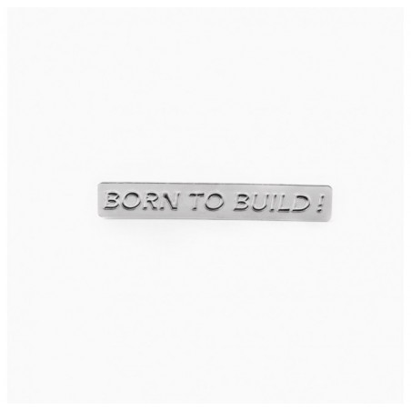 Pin's Born to build - Titlee Paris x Cinqpoints