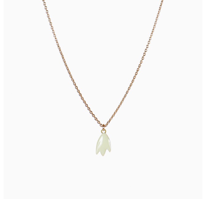 Blossom necklace wasabi - Titlee Paris