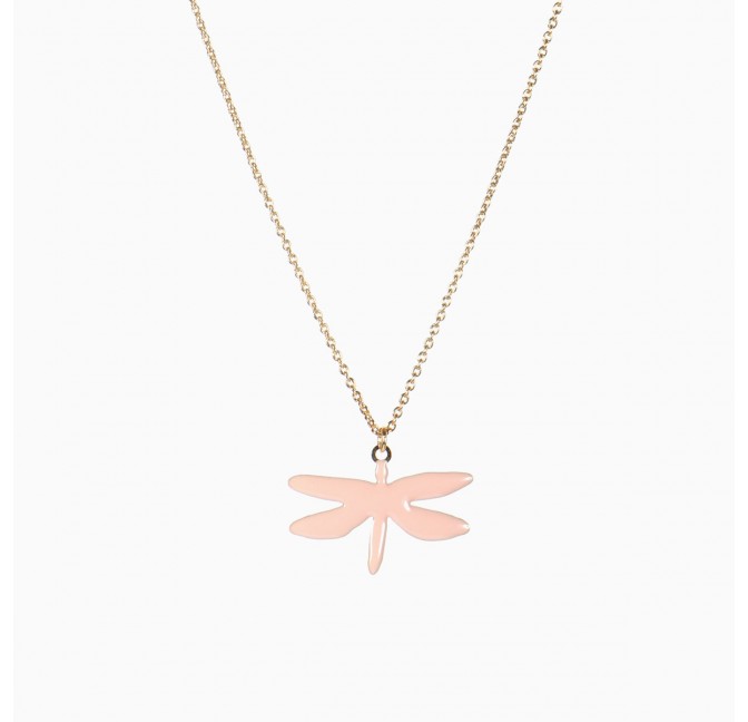 Holly necklace pink - Titlee Paris
