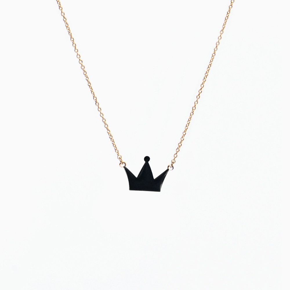 Collier Tillary noir - Titlee Paris