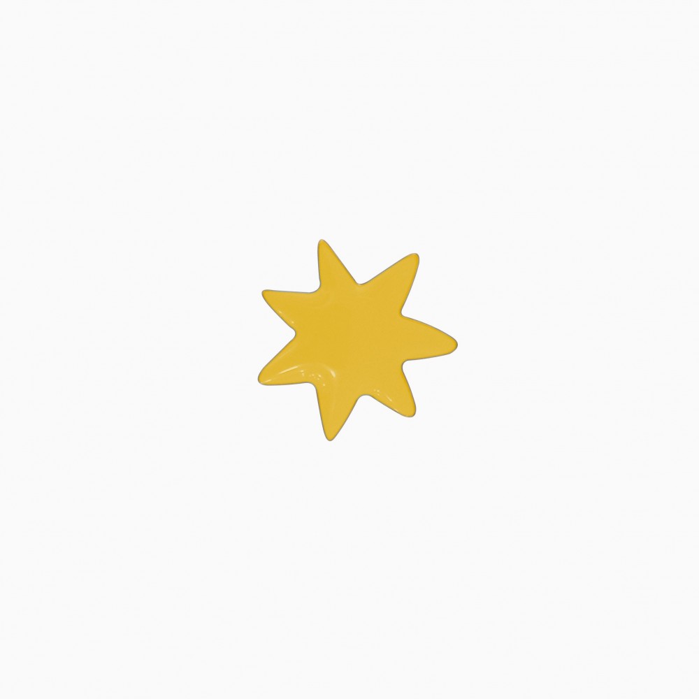 Lapel pin Supernova yellow - Titlee Paris