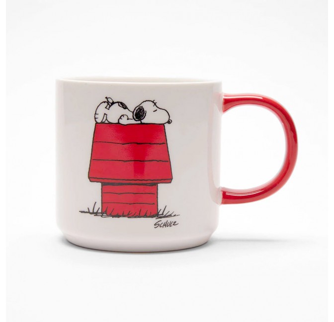 Mug Peanuts Snoopy Allergic to mornings - Magpie