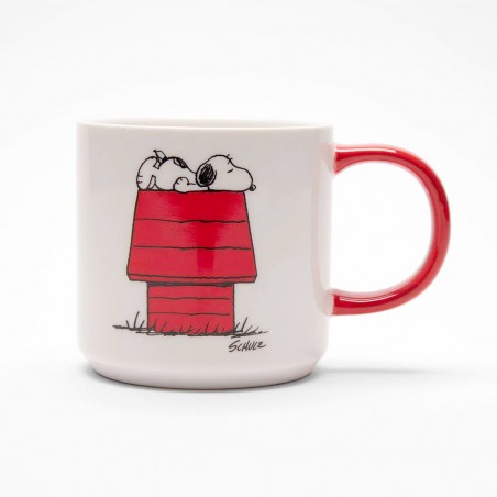 Mug Peanuts Snoopy Allergic to mornings - Magpie