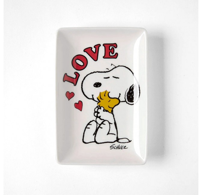 Petit plateau en porcelaine Snoopy Love - Magpie