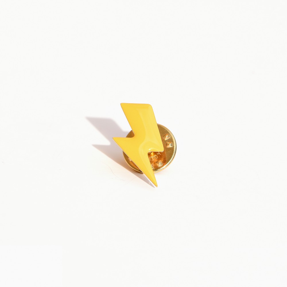 Lightning pin saffron - Titlee Paris