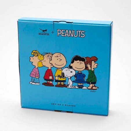 Set d'assiettes Snoopy house et Peanuts Gang - Magpie