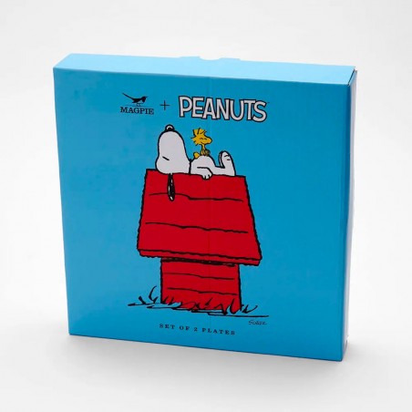 Set d'assiettes Snoopy house et Peanuts Gang - Magpie