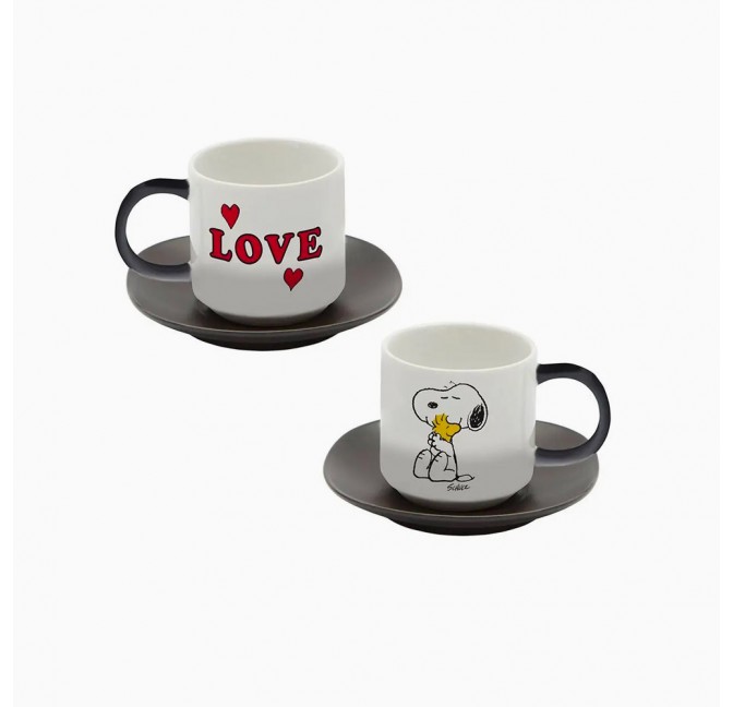 Set de 2 tasses Snoopy Love - Magpie