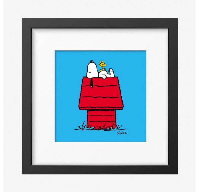 Framed print Snoopy House - Magpie