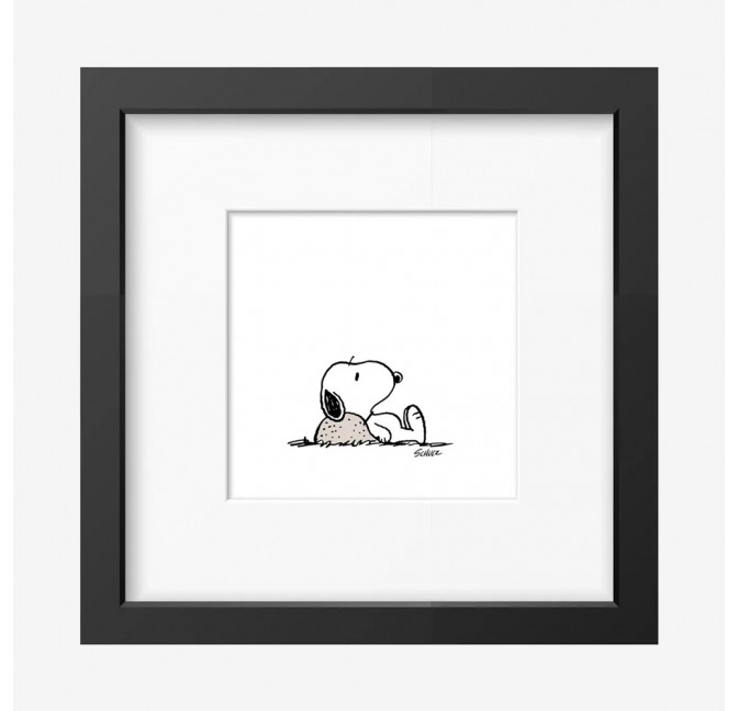 Framed print Snoopy Nope - Magpie