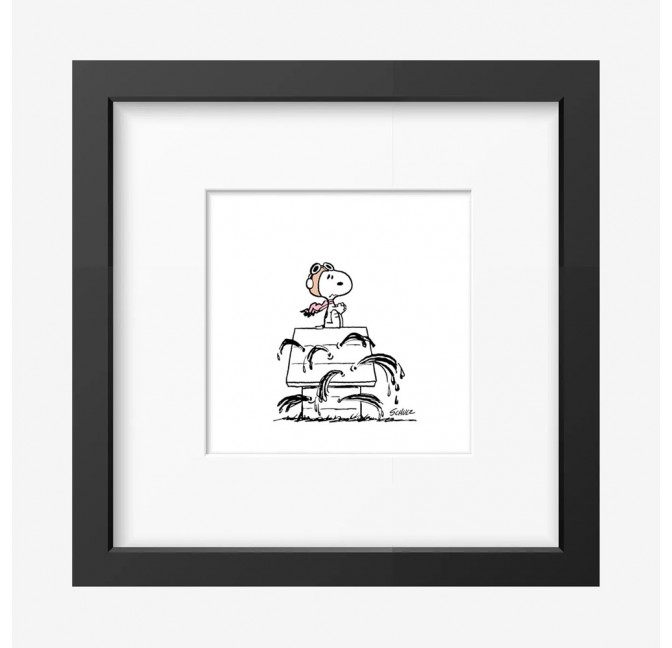Impression encadrée Snoopy Red Baron - Magpie