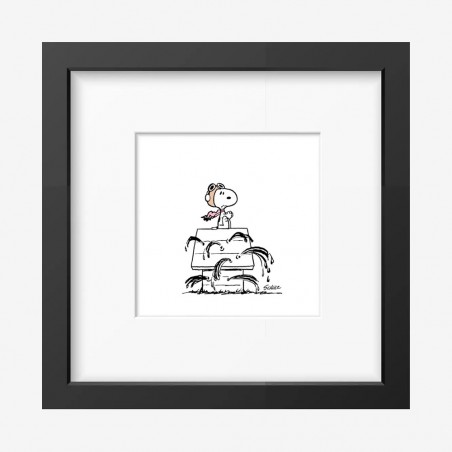 Framed print Snoopy Red Baron - Magpie