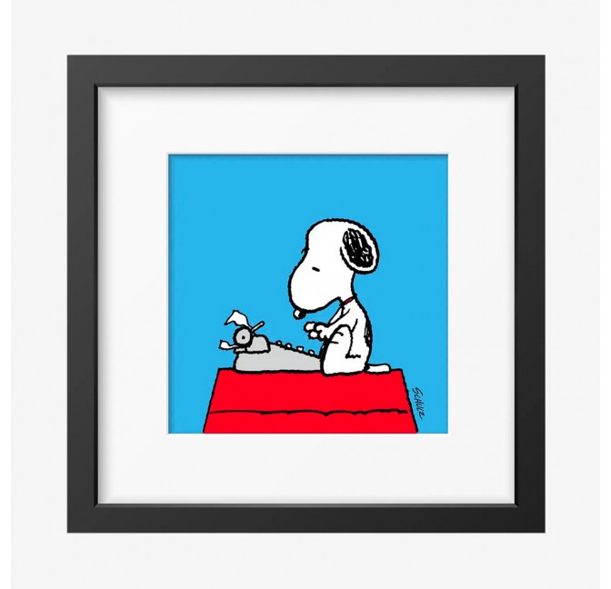 Framed print Snoopy Type - Magpie