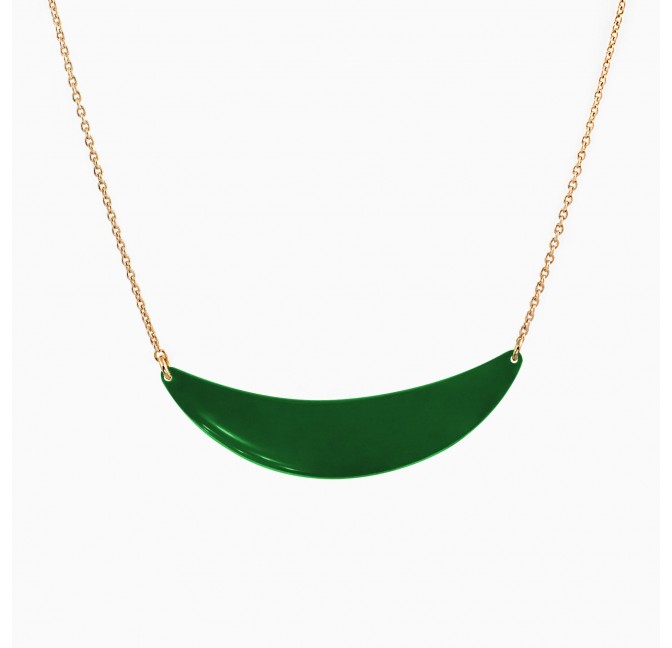 Sunset necklace green - Titlee Paris