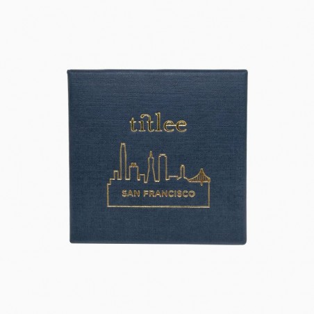 Ecrin bleu exclusif San Francisco - Titlee Paris