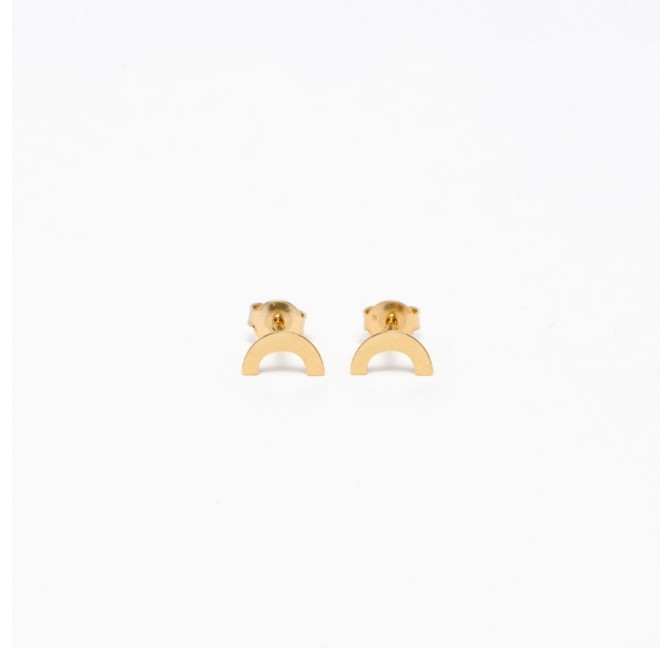Golden Waverly earrings - Titlee Paris