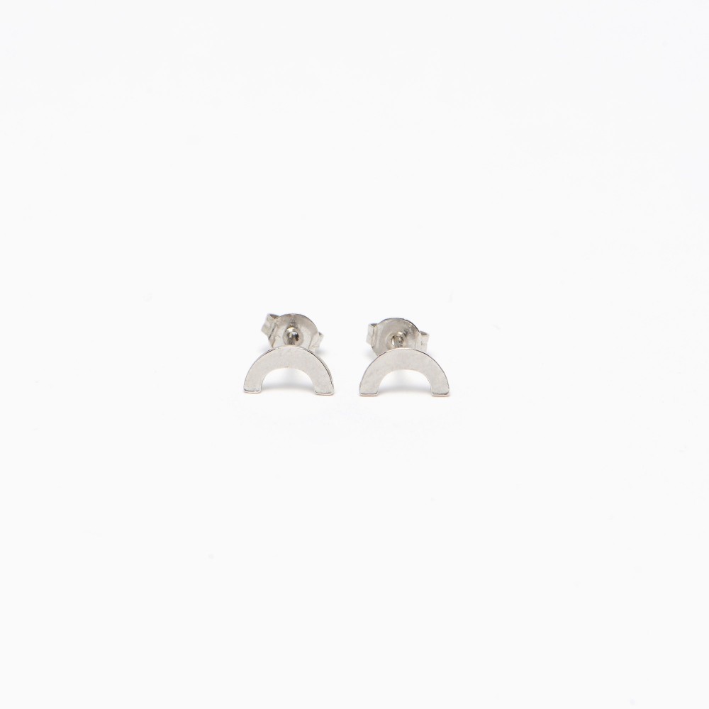 Silvered Waverly earrings - Titlee Paris