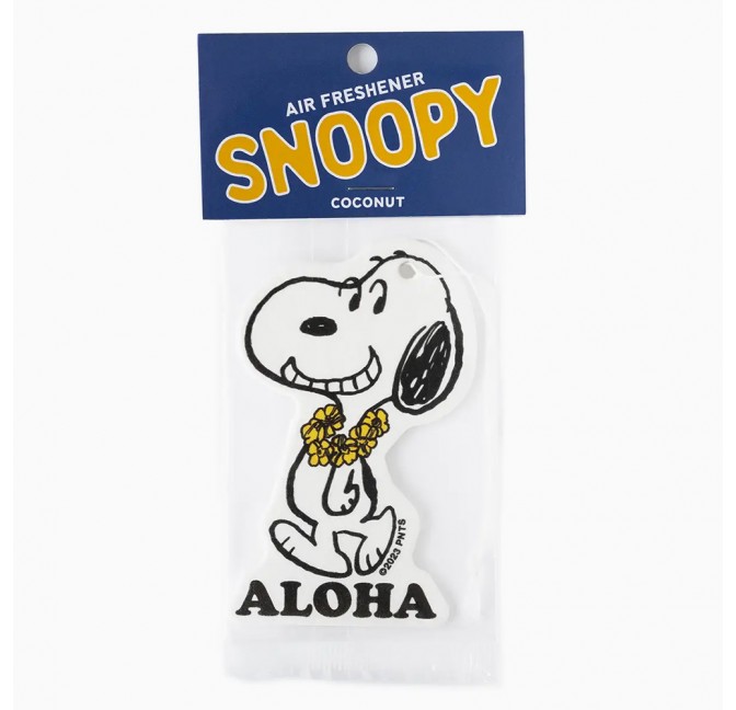 Snoopy Aloha air freshener - Three Potato Four, exclusive at Titlee's