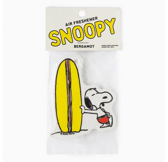 Désodorisant Snoopy Surf - Three Potato Four en exclu chez Titlee