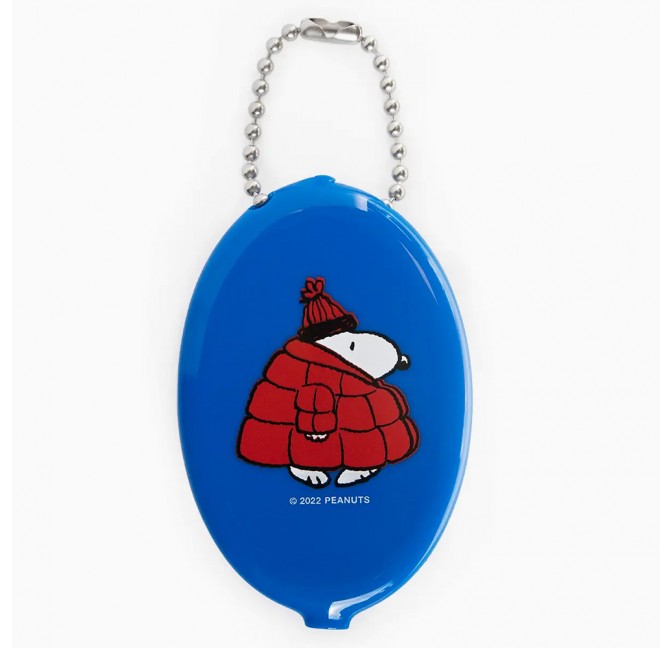 Snoopy Puffy Coat coin pouch - Three Potato Four, exclusive at Titlee's