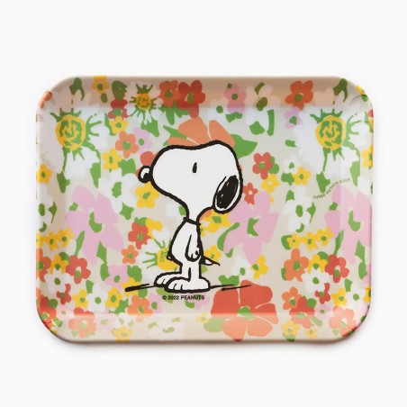 Snoopy Wild Flowers tray - Three Potato Four, exclusive at Titlee's