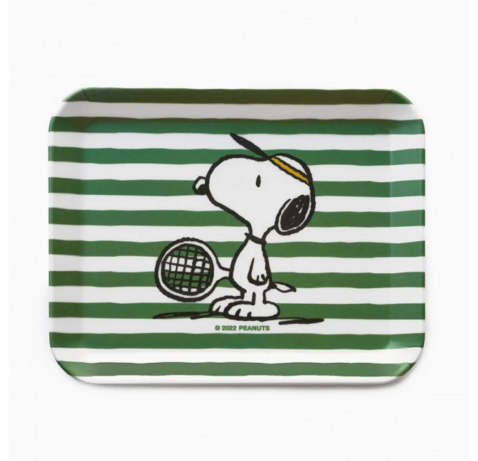 Plateau Snoopy Tennis - Three Potato Four en exclu chez Titlee