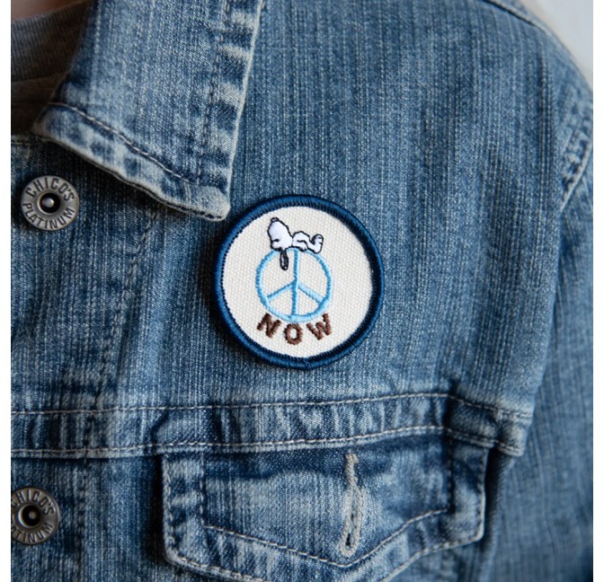 Snoopy Peace Now mini patch - Three Potato Four, exclusive at Titlee's