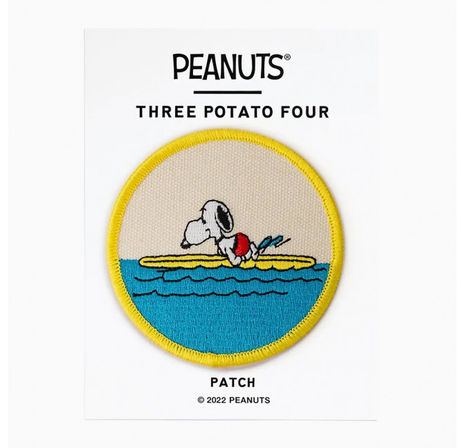 Patch Snoopy Surf - Three Potato Four en exclu chez Titlee