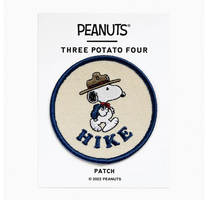 Snoopy Hike patch - Three Potato Four, exclusive at Titlee's