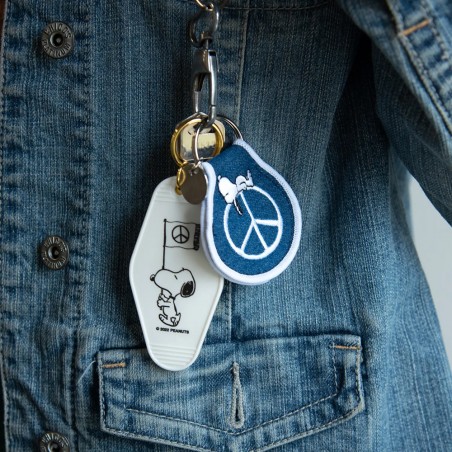 Snoopy Peace keychains - Three Potato Four, exclusive at Titlee's