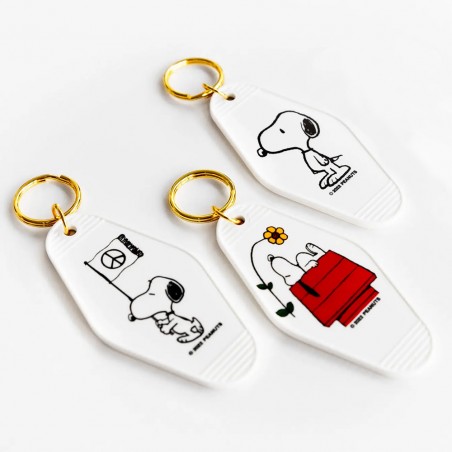 Snoopy keychains - Three Potato Four, exclusive at Titlee's