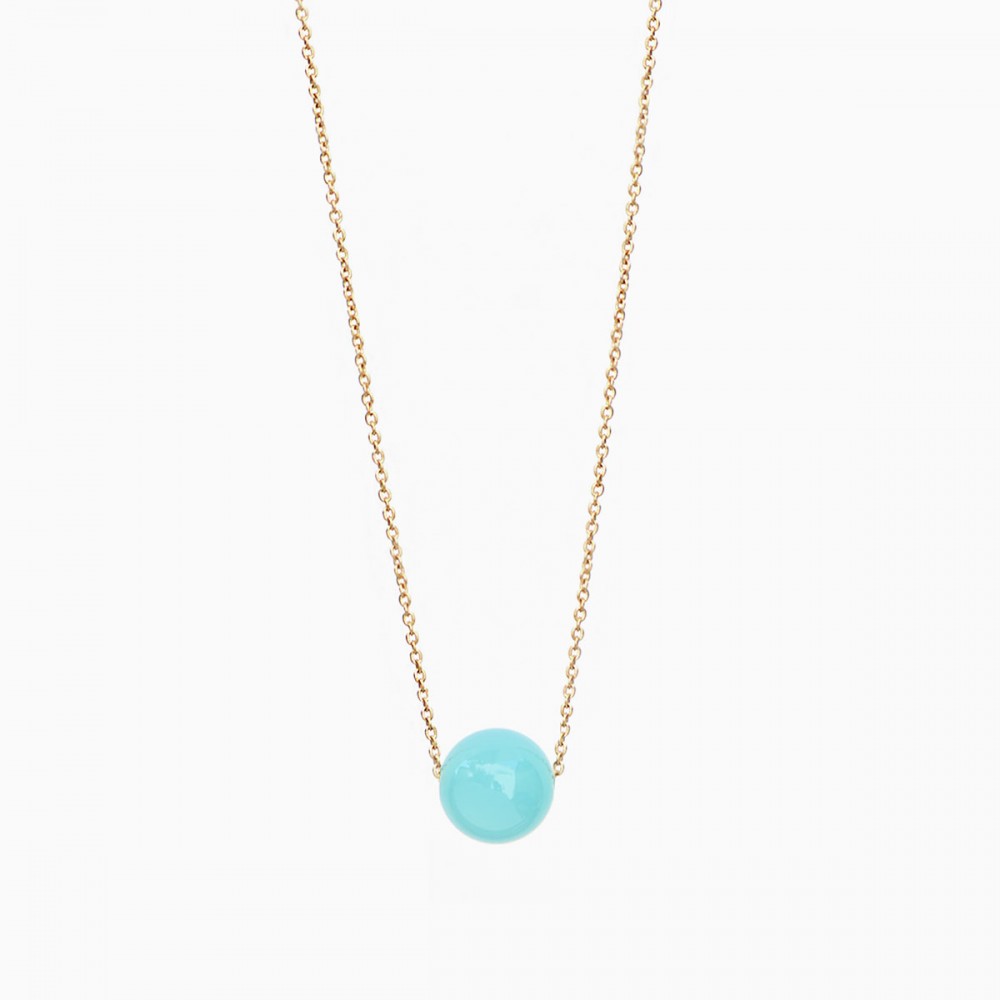 Collier Inwood azur - Titlee Paris