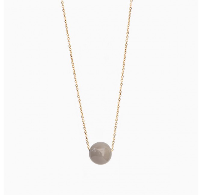 Inwood necklace grey - Titlee Paris