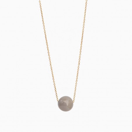 Collier Inwood gris - Titlee Paris