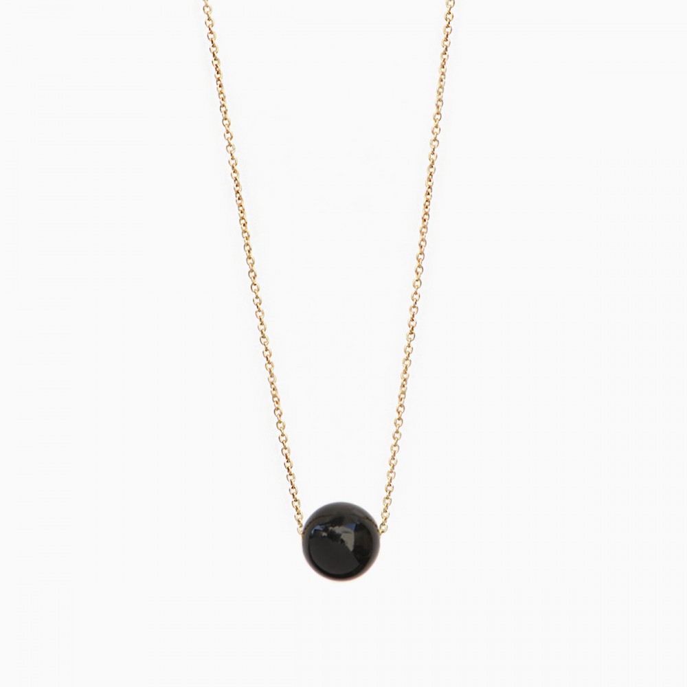 Inwood necklace black - Titlee Paris