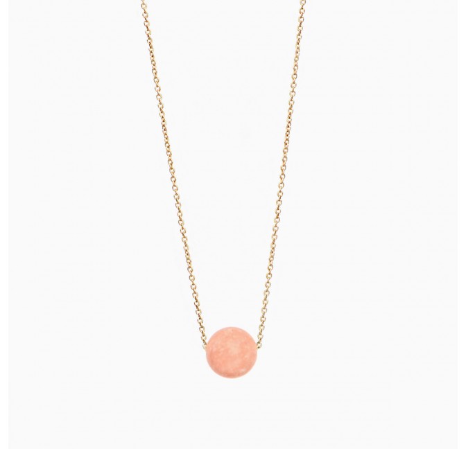 Inwood necklace peach - Titlee Paris
