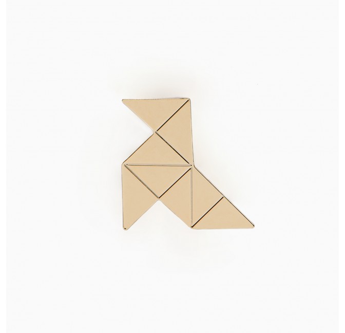 Origami lapel pin - Titlee Paris