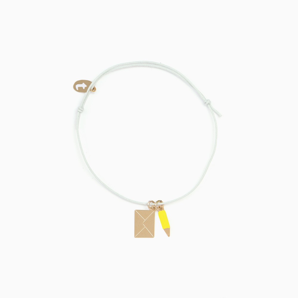 Bracelet coton Letter - Titlee Paris