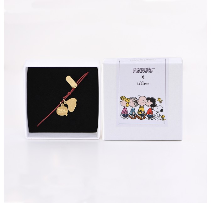 Bracelet coton Snoopy - Titlee Paris x Peanuts