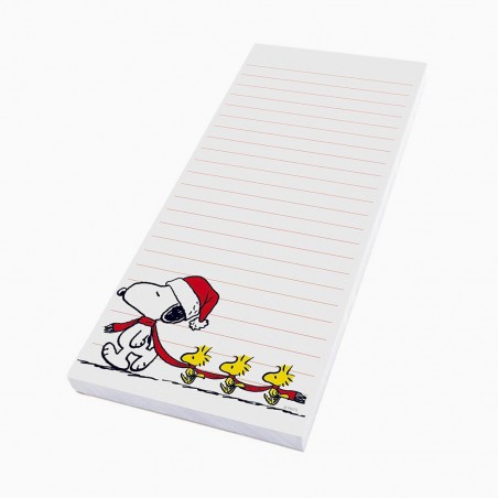 Magnetic notepad Snoopy Holidays Train - Graphique de France