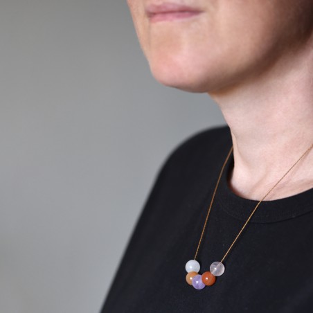 Wolcott Necklace amaranthine - Titlee Paris