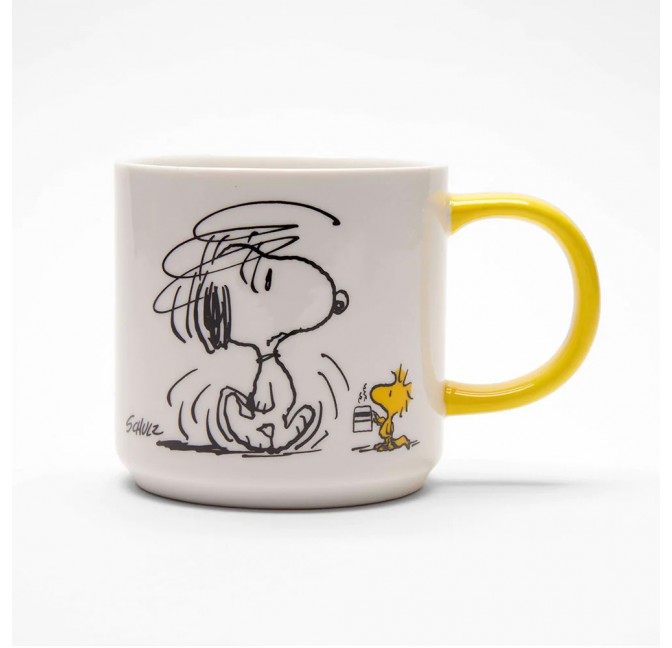 Mug Peanuts Snoopy Not worth a thing before coffee - Magpie