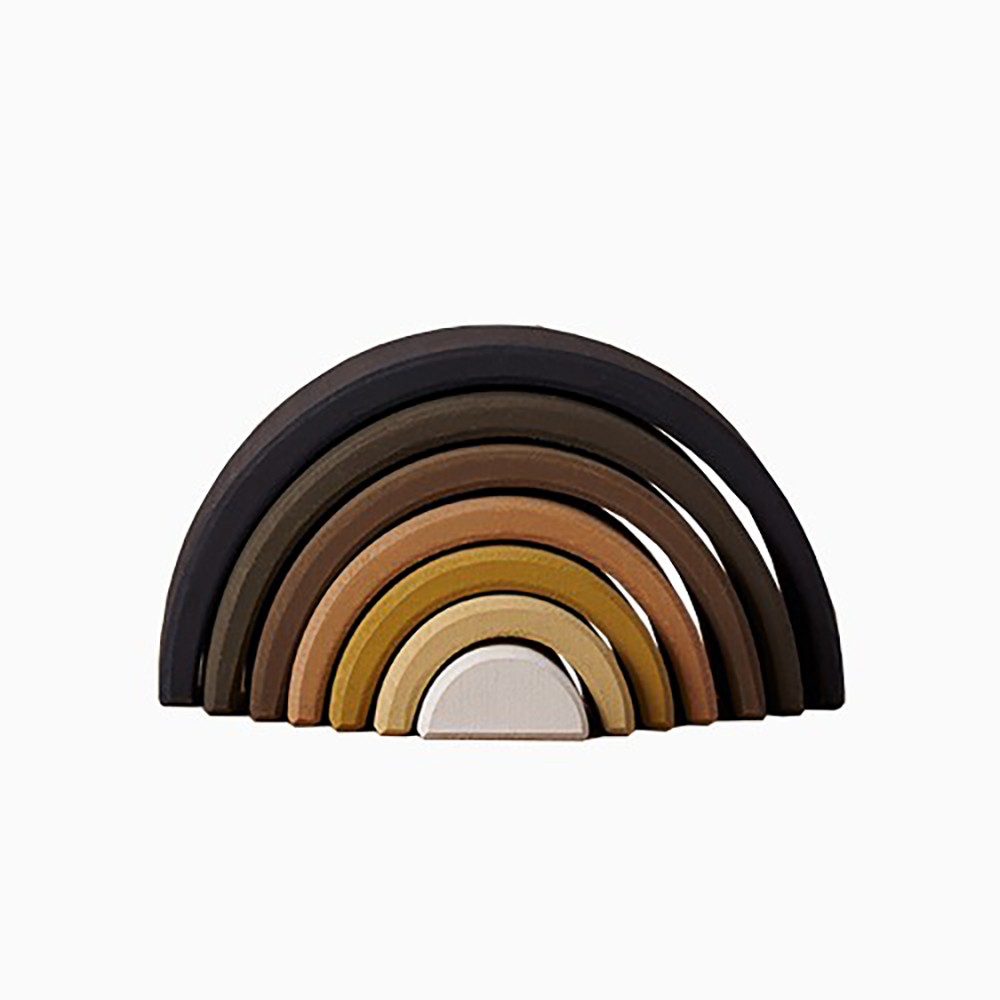 Wooden rainbow black - Raduga Grez
