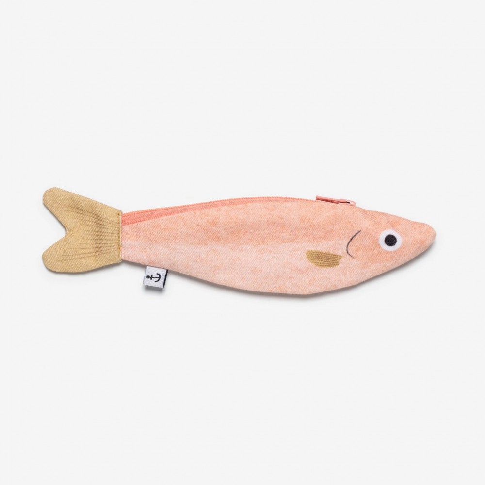 Mini zipped case pink anchovy - Don Fisher