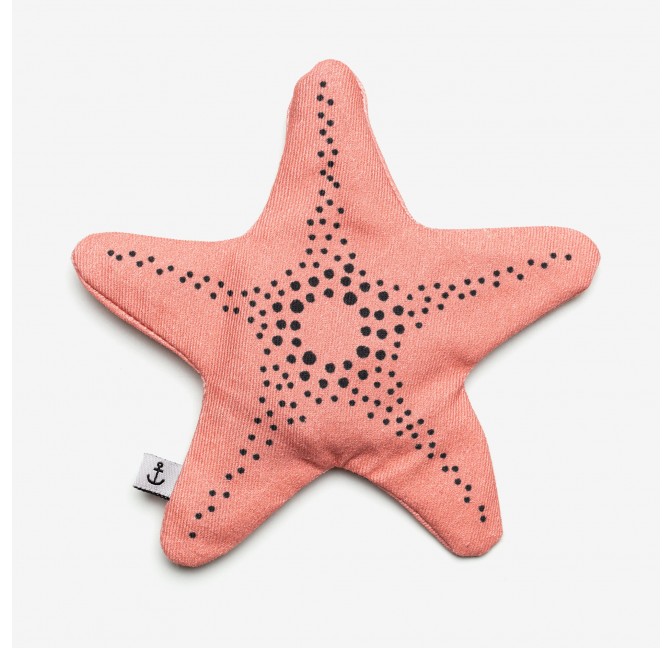 Mini zipped case pink starfish - Don Fisher
